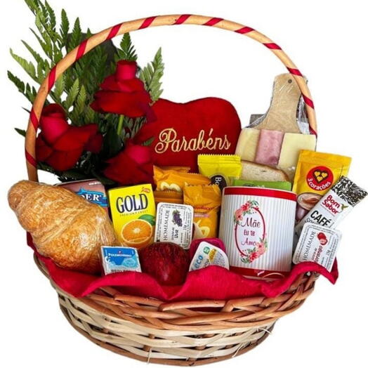 CESTA de CAFE MÃE AMADA