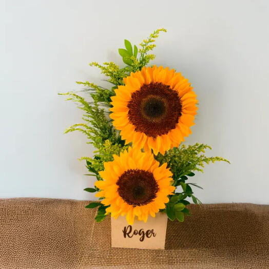 Box Duo de Girassois