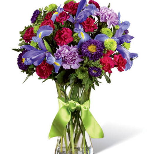 Vaso de Pomm Pomm Cravo e Roxo